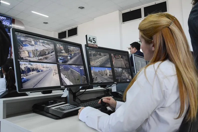 Más vigilancia: 30 nuevas cámaras de seguridad en el Gran San Juan y planes para departamentos alejados