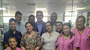 La admirable lucha del bebé caucetero que nació con 575 gramos y hoy recibió el alta