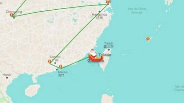 ¿Dónde está ahora?: seguí en vivo el recorrido de Papá Noel por el mundo