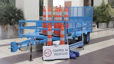 Entregaron equipamiento de seguridad vial a la policía