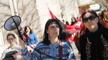 Mujeres reclamaron justicia por las víctimas de la violencia de género