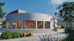 Con fondos mineros, Iglesia comenzó la construcción de su primer Centro Cultural y Educativo. Vista en Render de cómo quedará la obra al finalizar. Con fondos mineros, Iglesia comenzó la construcción de su primer Centro Cultural y Educativo. Vista en Render de cómo quedará la obra al finalizar.