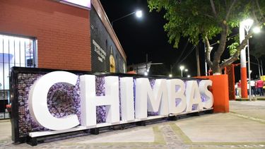 Chimbas estrenó portal en uno de sus principales ingresos junto a Papá Noel
