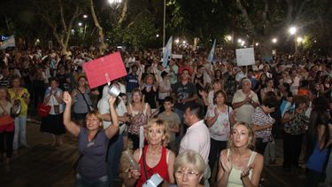 8N: En San Juan una multitud marchó en contra del gobierno nacional