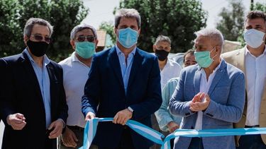 Uñac inauguró varias obras de gran impacto social en 25 de Mayo: mirá cuales