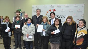 Entregaron jubilaciones a ciudadanos rawsinos