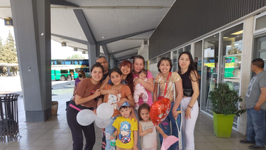 Así recibieron a Marilú, la chica de Caucete que volvió a casa tras vencer al cáncer