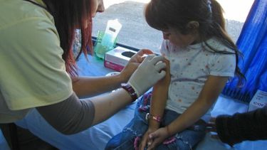 Arranca la campaña de vacunación para niños y adultos en Rawson