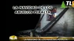 Así pasaron la Navidad los abuelos Peralta