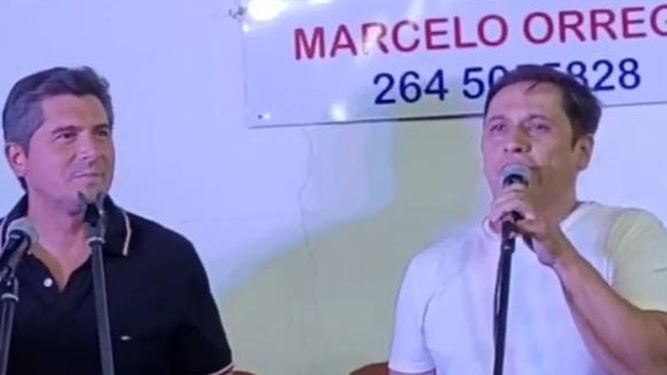 Marcelo Orrego y Adrián Martínez.  Marcelo Orrego y Adrián Martínez.