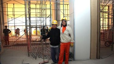 Las obras del Teatro avanzan, con la mira puesta en los festejos del Bicentenario