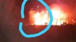 ¿Milagro en Ullum?: la imagen de Jesús en un incendio de la que todos hablan