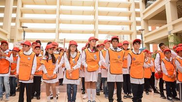 Más de 2000 chicos de brigadas escolares renovaron su promesa de seguridad vial