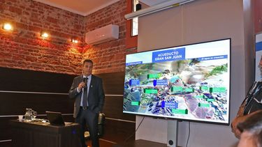 San Juan hará punta en el país en la cobertura de agua y cloacas