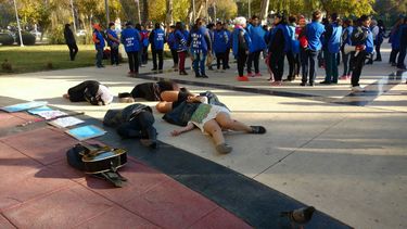 El Centro Cívico escuchó el grito desgarrador de las mujeres golpeadas