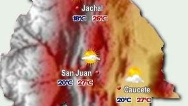Afirman que bajará un poco la temperatura