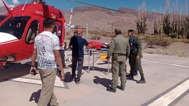 Dos helicópteros y el importante rol de un piloto sanjuanino, el detrás de escena del operativo en el Mercedario