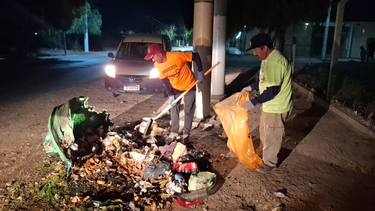 Una seguidilla de actos vandálicos con contenedores, llama la atención en Rivadavia.