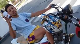 Fabricio Castro era una apasionado de las motos.