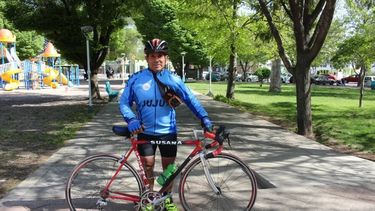 La nueva travesía de Omar Rojas, el sanjuanino que sufre Parkinson: ya está listo para recorrer Ecuador, Bolivia y Perú