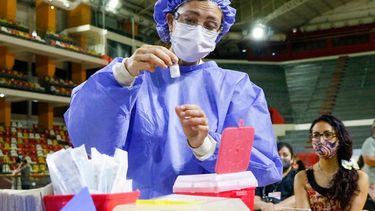 Sumaron a otro grupo prioritario para la vacunación contra el coronavirus en San Juan