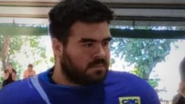 Ángel Menéndez, hockista sanjuanino se encuentra internado tras sufrir un accidente vial.