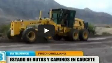 Ruta 141: por el camino destruido estará cortada otros 20 días