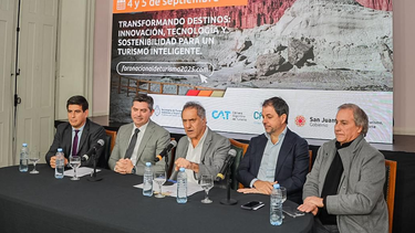 Orrego presentó un evento clave para el futuro del turismo argentino, que tendrá sede en San Juan: ¿vendrá Scioli?