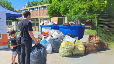 El balance 2024 del programa de reciclaje Cambio verde, en San Juan.