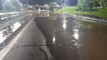 En menos de una hora en San Juan llovió lo mismo que el promedio de todo febrero