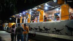 Ahora sí, inauguró la nueva Ruta Panchera en calle Alberdi: carros amarillos y estrictas condiciones de limpieza