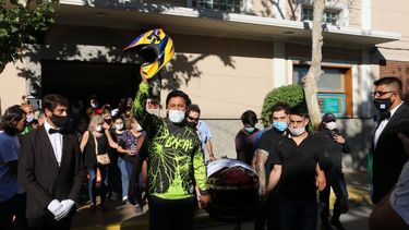 Motocross Wey, el grito con el que una multitud de sanjuaninos despidió a Alberto Zapata