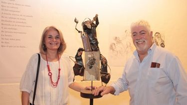 Vinzio levantó el telón a El Cabalgante, su extraordinaria visión del Quijote