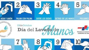 Consejos en el día Mundial del Lavado de Manos