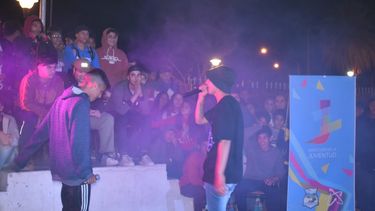 Los sarmientinos rapearon fuerte y tuvieron su primera batalla de FreeStyle