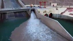 Mirá el video de la limpieza del dique que hizo Recursos Energéticos