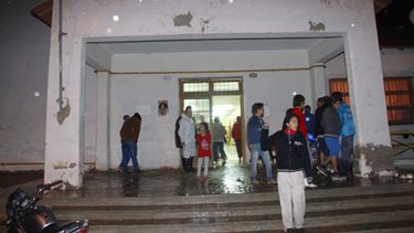 Desarrollo Humano ayuda con alimentos y asistencia a los evacuados de Pocito