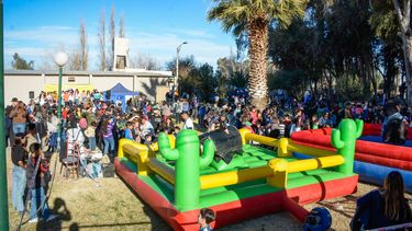 Explosión de alegría en los festejos por el Día del Niño en Santa Lucía