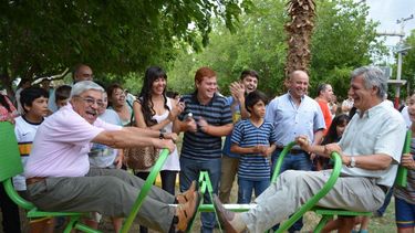Invirtieron más de $100 mil para una Plaza Saludable en el barrio Búbica