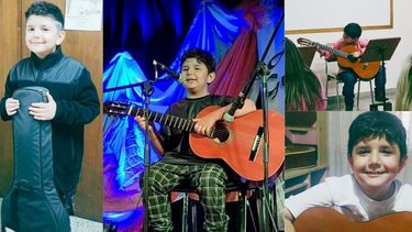 Tiene 8 años y perdió la guitarra con la que estudiaba música, la buscan desesperadamente