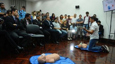 Capacitaron a funcionarios provinciales en cardioresucitación pulmonar