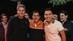El exgobernador Sergio Uñac, Castro y Mallea, en la campaña del 2023. El exgobernador Sergio Uñac, Castro y Mallea, en la campaña del 2023.
