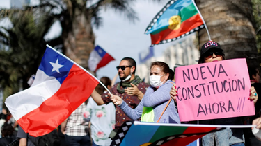 Se calienta la votación por la nueva Constitución en Chile