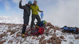 Club Andino Mercedario festejó en 5 picos cordilleranos