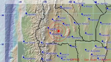 Un temblor de 4,2º sacudió a Calingasta