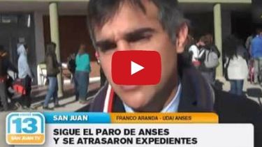 ANSES sigue de paro por tercera semana consecutiva