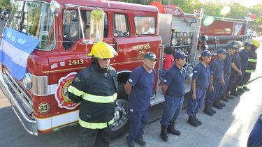 Presentaron la joyita nueva de los Bomberos Rawson