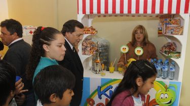 Entregaron insumos para kioscos saludables en Albardón