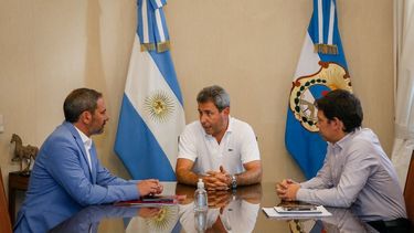 Uñac se reunió con Martín Hinojosa, presidente del INV