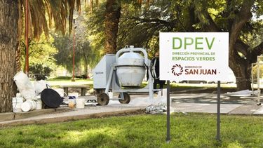 Plaza España, más verde con nuevos materiales ecológicos